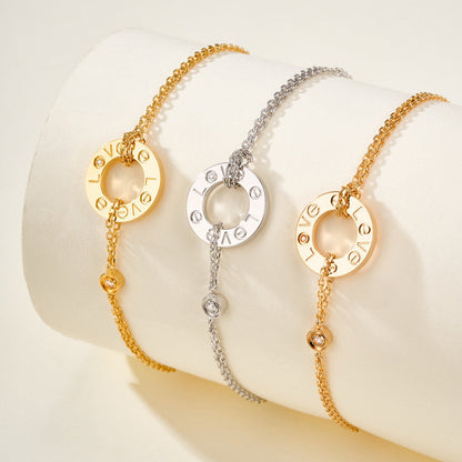 [⭐Renara]LOVE BRACELET 2 DIAMOND