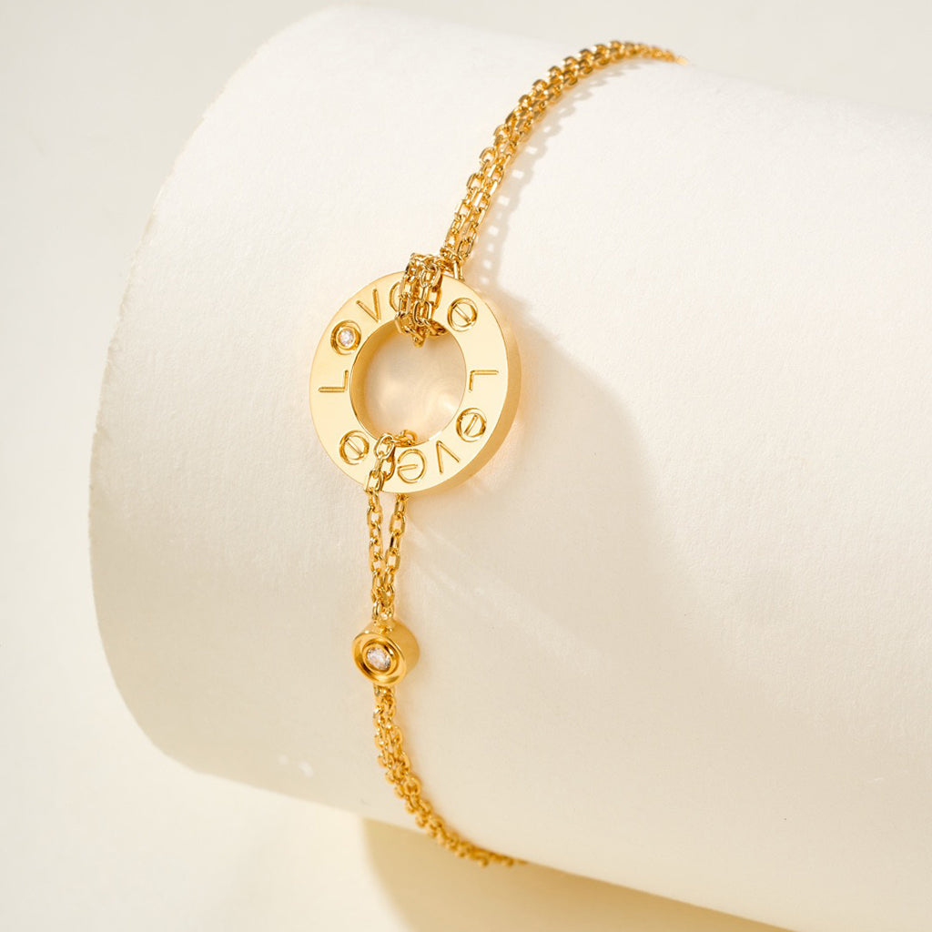 [⭐Renara]LOVE BRACELET 2 DIAMOND