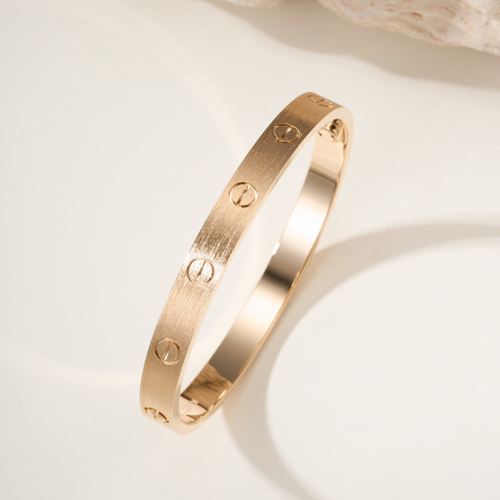 [⭐Renara]LOVE BRACELET 6.1MM BRUSHED