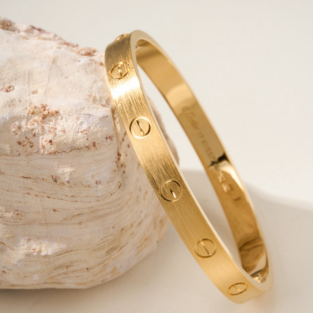 [⭐Renara]LOVE BRACELET 6.1MM BRUSHED