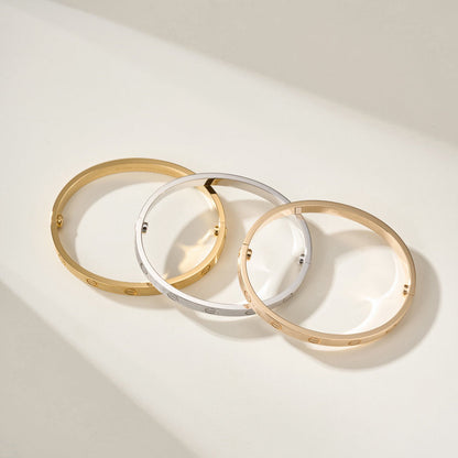 [⭐Renara]LOVE BRACELET 6.1MM BRUSHED