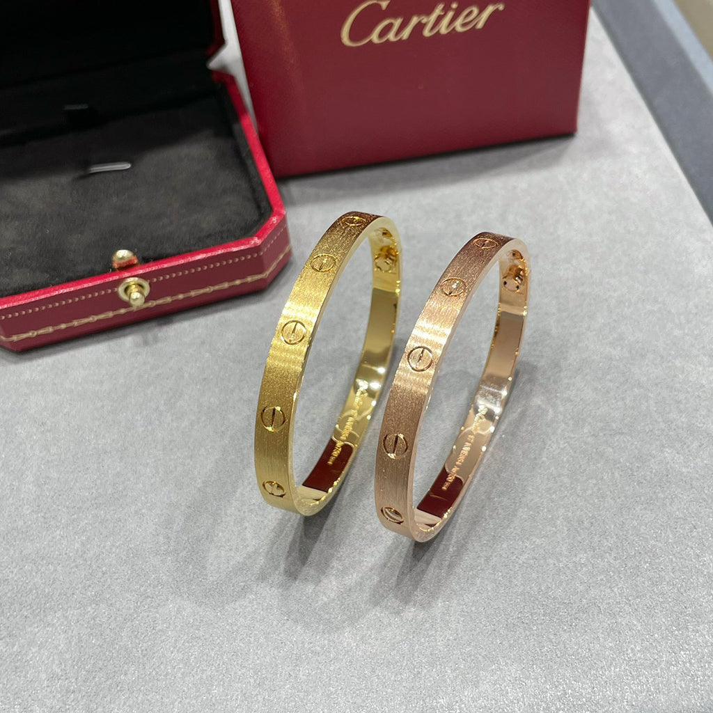 [⭐Renara]LOVE BRACELET 6.1MM BRUSHED