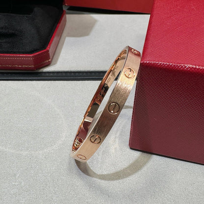 [⭐Renara]LOVE BRACELET 6.1MM BRUSHED