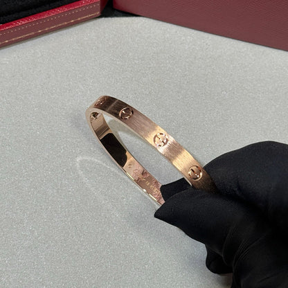 [⭐Renara]LOVE BRACELET 6.1MM BRUSHED
