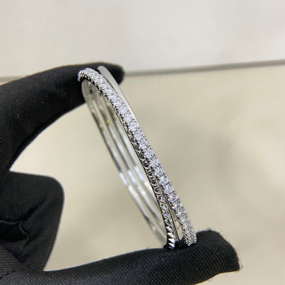 [⭐Renara]ETINCELLE HALF-PAVED DIAMOND BRACELET