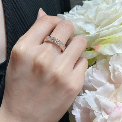 [⭐Renara]KELLY PINK GOLD DIAMOND RING