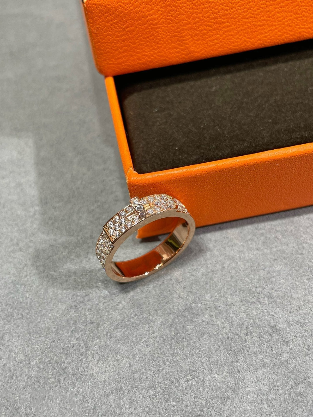 [⭐Renara]KELLY PINK GOLD DIAMOND RING