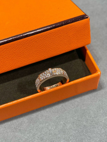 [⭐Renara]KELLY PINK GOLD DIAMOND RING