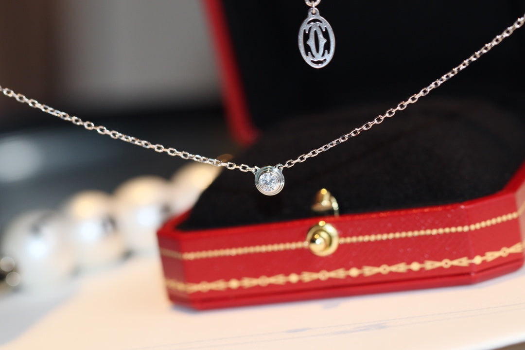 [⭐Renara]DAMOUR DIAMOND NECKLACE