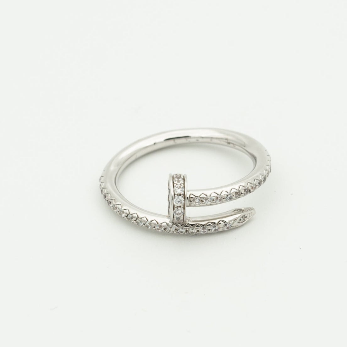 [⭐Renara]JUSTE RING 1.8MM SILVER DIAMONDS