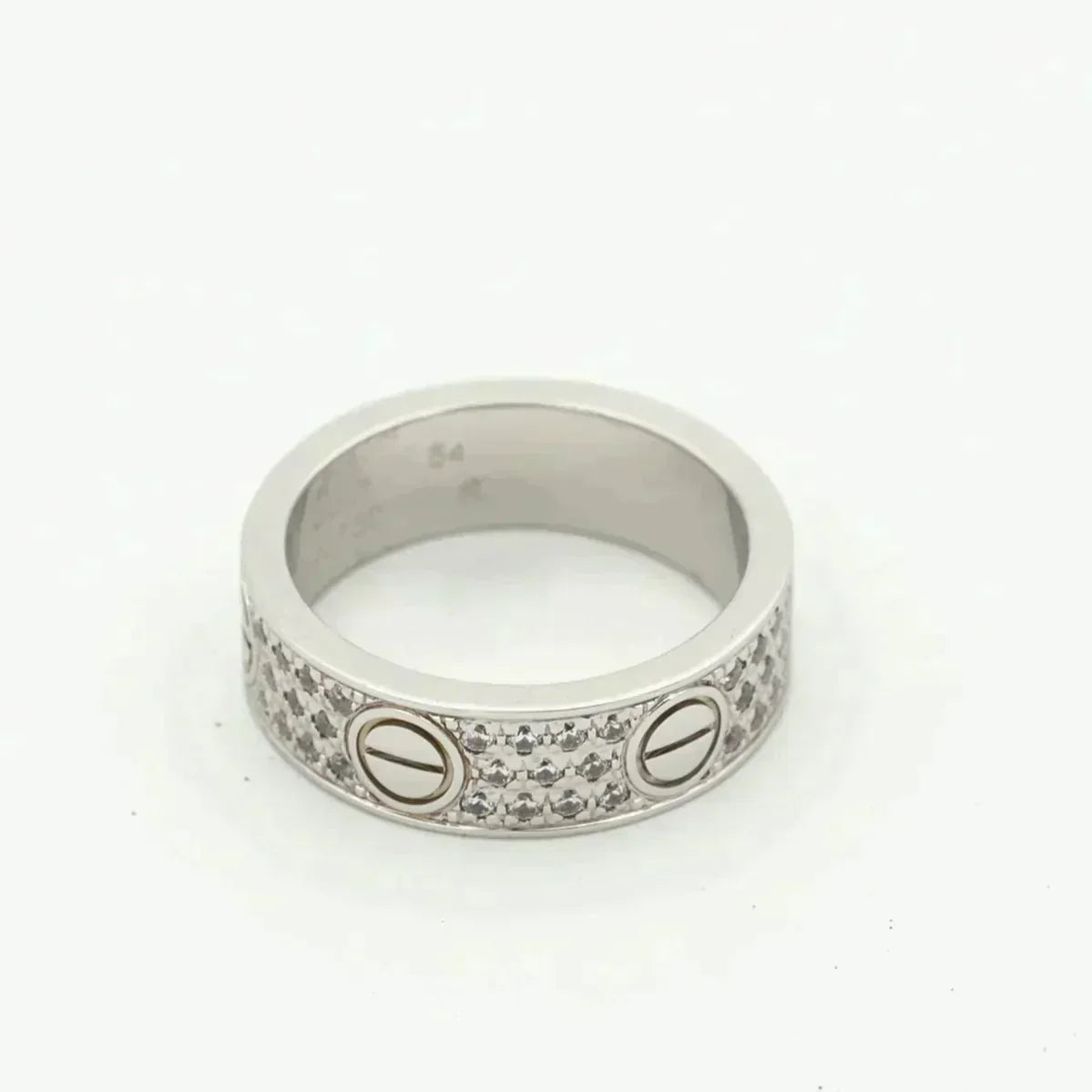 [⭐Renara]LOVE RING 5.5MM DIAMONDS PAVED