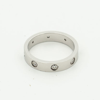 [⭐Renara]LOVE RING 3.6MM 8 DIAMONDS
