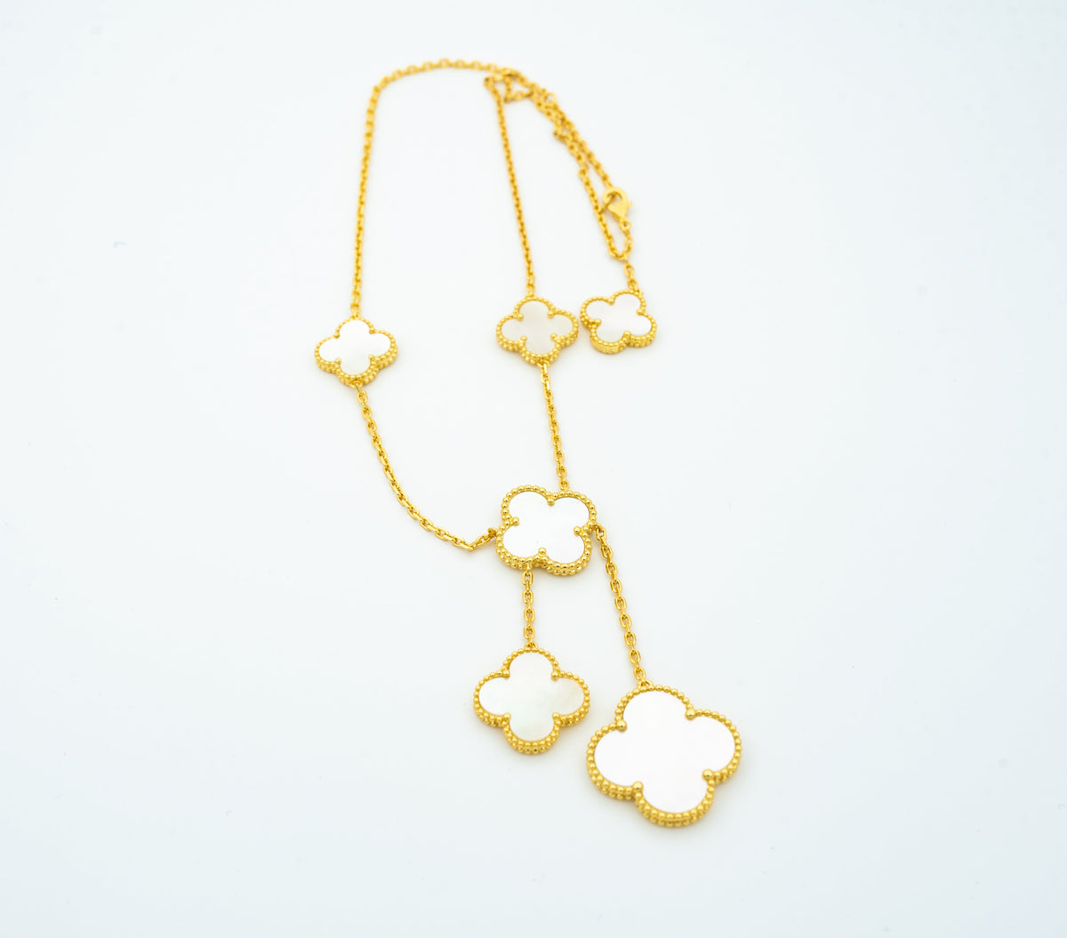 [⭐Renara]CLOVER MOTHER OF PEARL NECKLACE 6 MOTIF