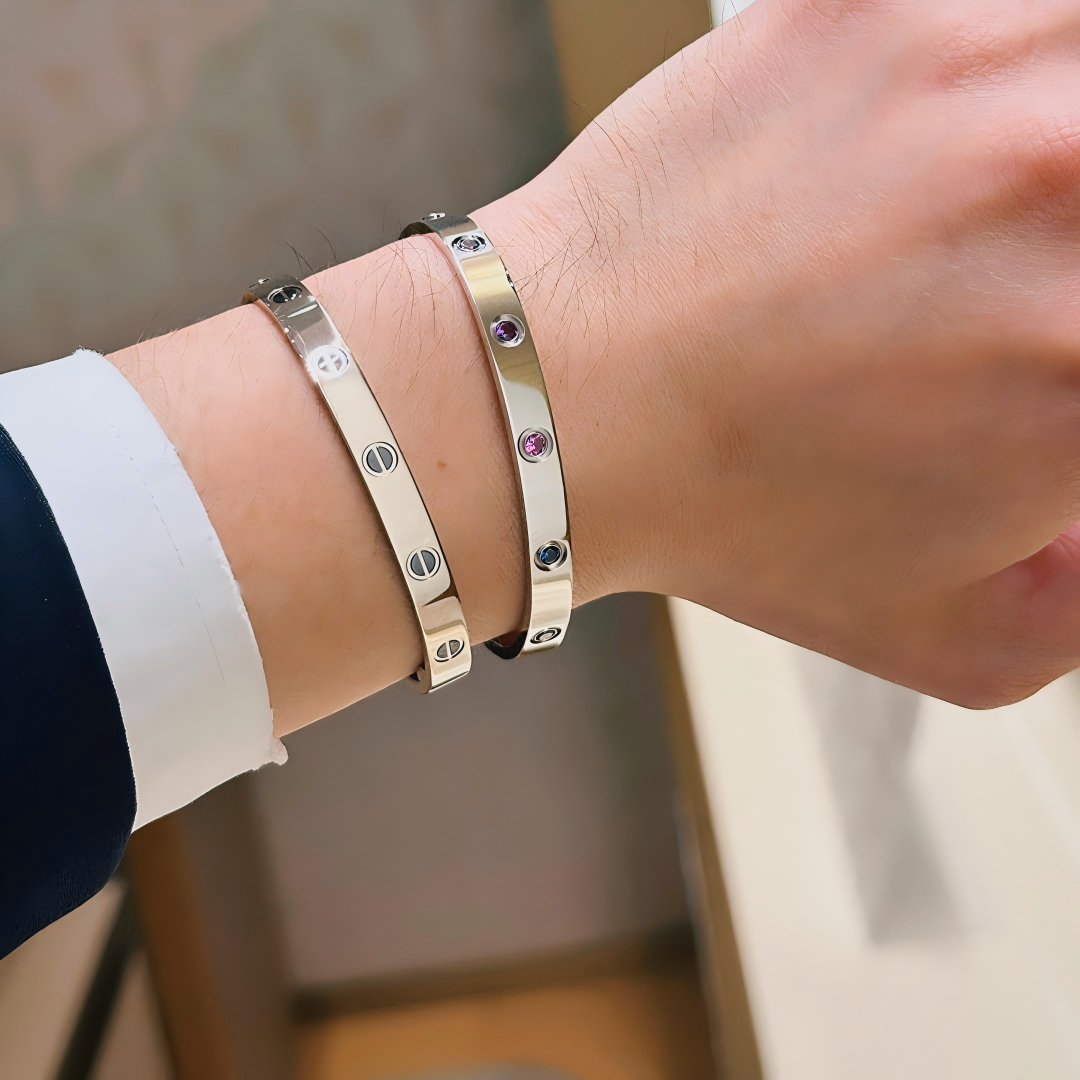 [⭐Renara] 2026 RAINBOW LOVE BRACELET 6.1MM  10 DIAMONDS