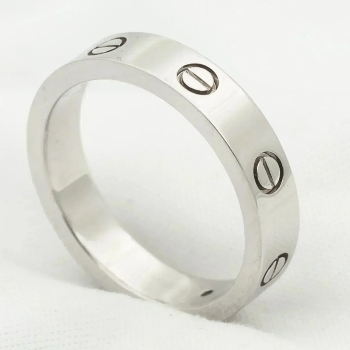 [⭐Renara]LOVE RING 4MM 1 DIAMOND SILVER