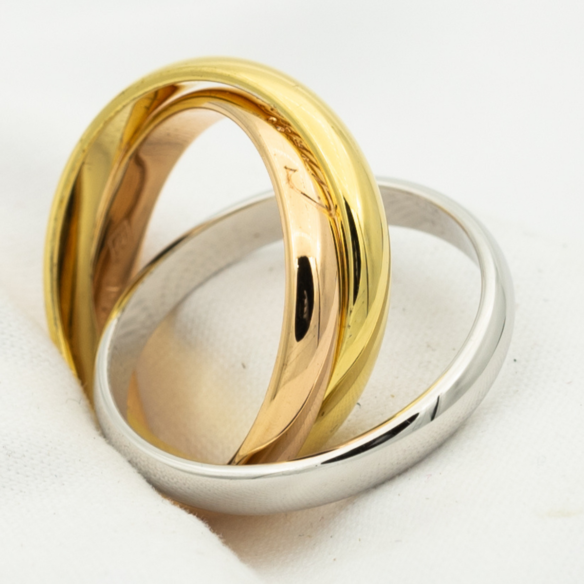[⭐Renara Jewelry]TRINITY RING GOLD PINK GOLD SILVER