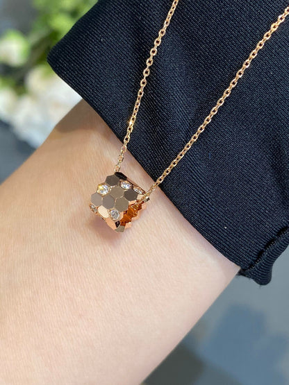 [⭐Renara]BEE LOVE DIAMOND NECKLACE