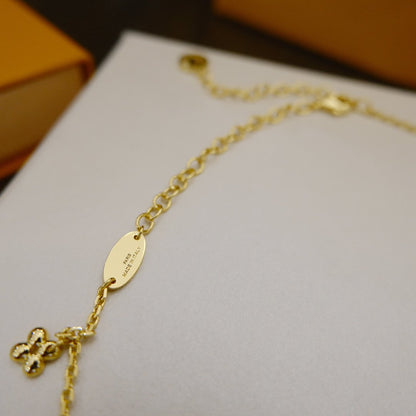 [⭐Renara]BLOOMING SUPPLE NECKLACE BRASS
