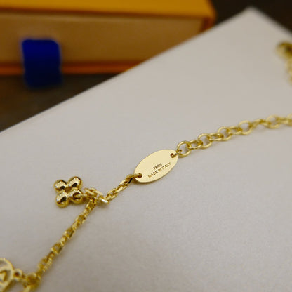 [⭐Renara]BLOOMING SUPPLE NECKLACE BRASS