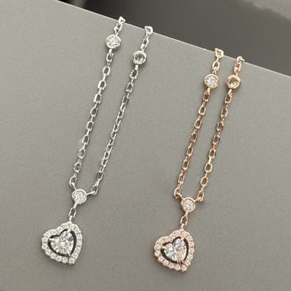 [⭐Renara]JOY HEART DIAMOND NECKLACE