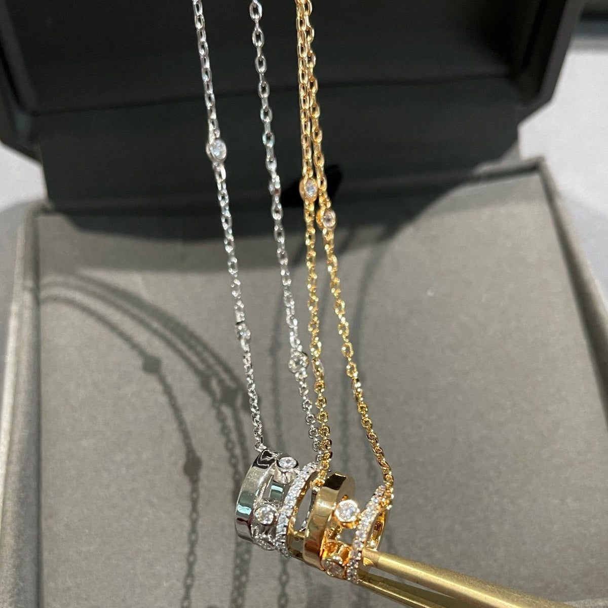 [⭐Renara]CHAIN MOVE ROMANE PEDAND NECKLACE