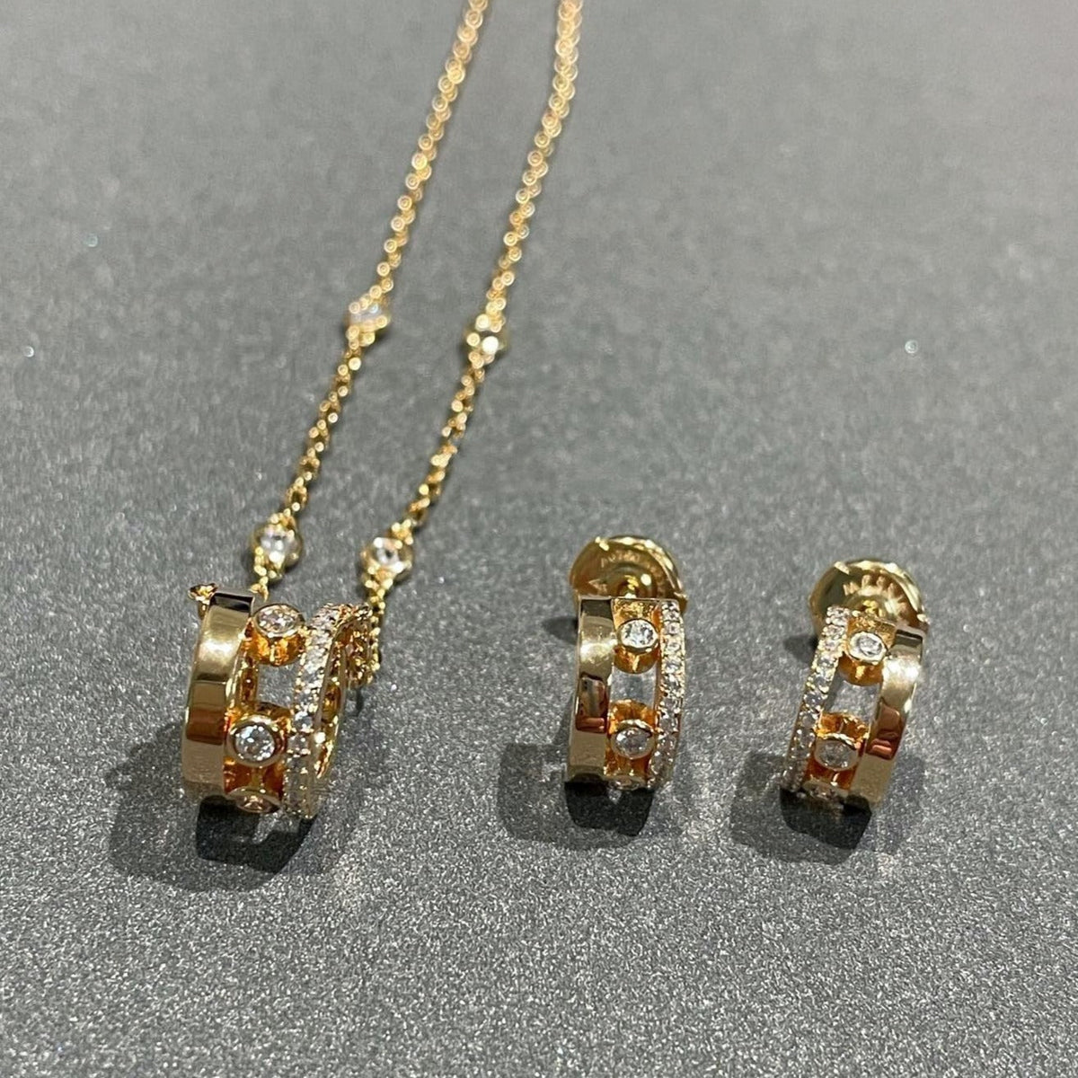 [⭐Renara]CHAIN MOVE ROMANE PEDAND NECKLACE