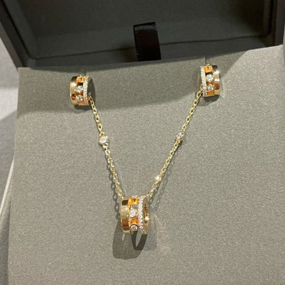 [⭐Renara]CHAIN MOVE ROMANE PEDAND NECKLACE