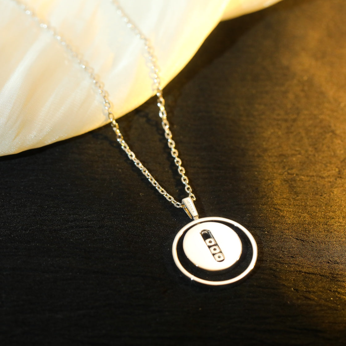 [⭐Renara]Demo MOVE MM SILVER DIAMOND NECKLACE