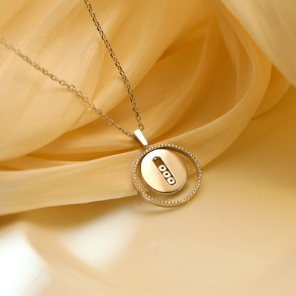 [⭐Renara]Demo MOVE MM SILVER DIAMOND NECKLACE