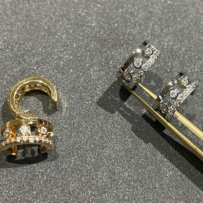 [⭐Renara]MOVE ROMANE EARRINGS DIAMOND