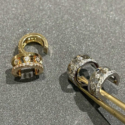 [⭐Renara]MOVE ROMANE EARRINGS DIAMOND