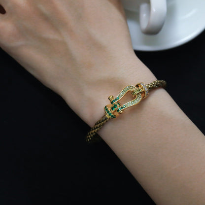 [⭐Renara]FORCE 10 GOLD GREEN DIAMOND PAVED