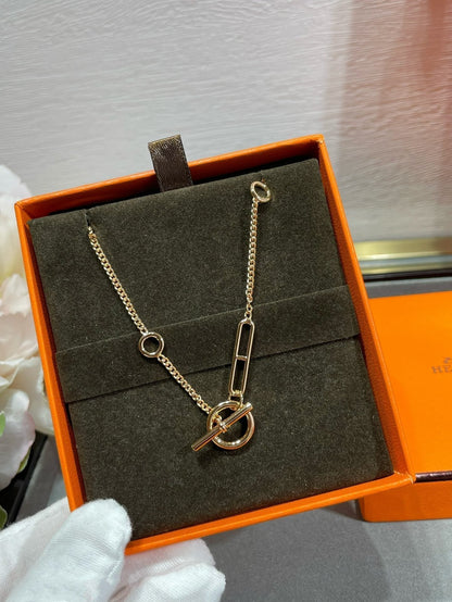 [⭐Renara]HM STERLING CHAINE D'ANCRE HEART