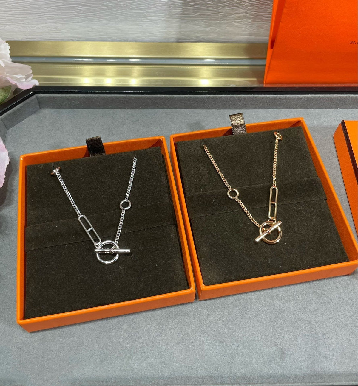 [⭐Renara]HM STERLING CHAINE D'ANCRE HEART