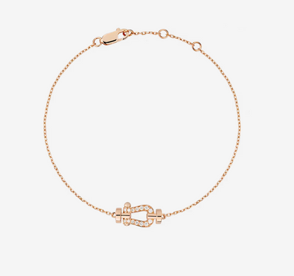 [⭐Renara]FORCE 10 FULL DIAMOND BUCKLE CHAIN LINK MINI MODEL