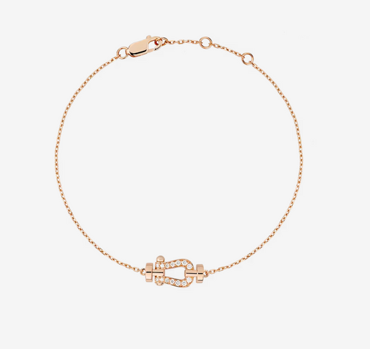 [⭐Renara]FORCE 10 FULL DIAMOND BUCKLE CHAIN LINK MINI MODEL
