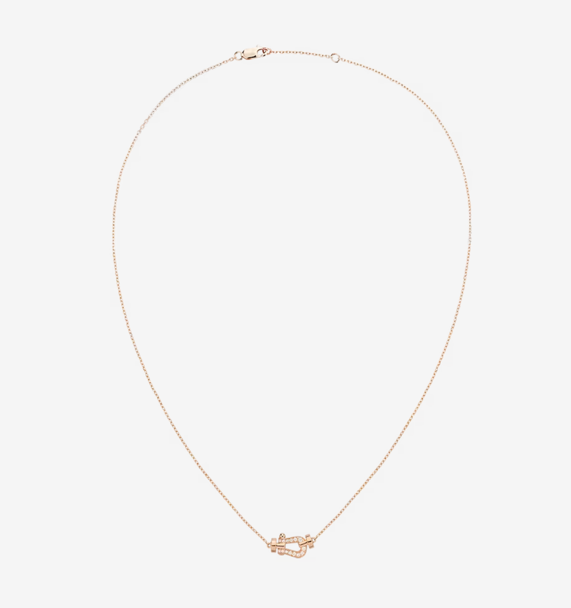 [⭐Renara]FORCE 10 DIAMOND PINK GOLD NECKLACE MINI MODEL