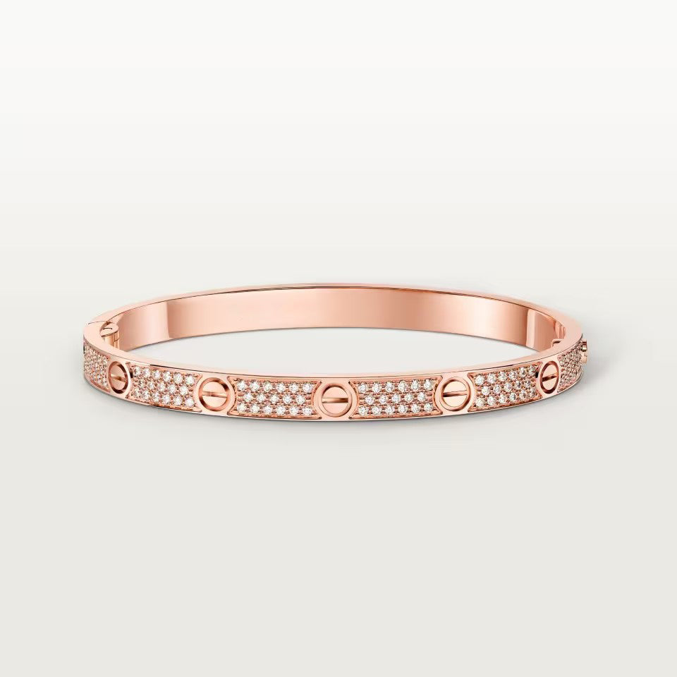 [⭐Renara]LOVE BRACELET 4.8MM DIAMOND-PAVED