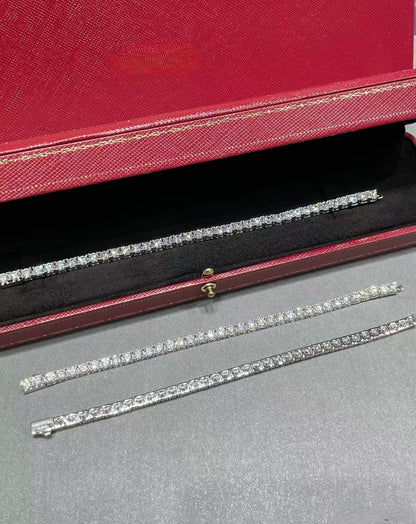 [⭐Renara jewelrys]TENNIS BRACELET WITH FULL DIAMOND SETTING