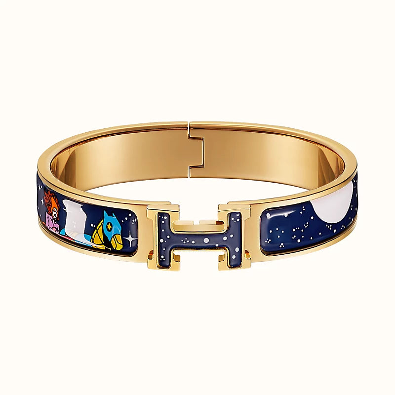 [⭐Renara]H STAR AND MOON BRACELET 12MM