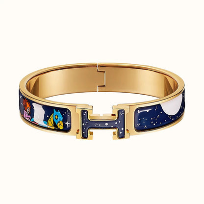 [⭐Renara]H STAR AND MOON BRACELET 12MM