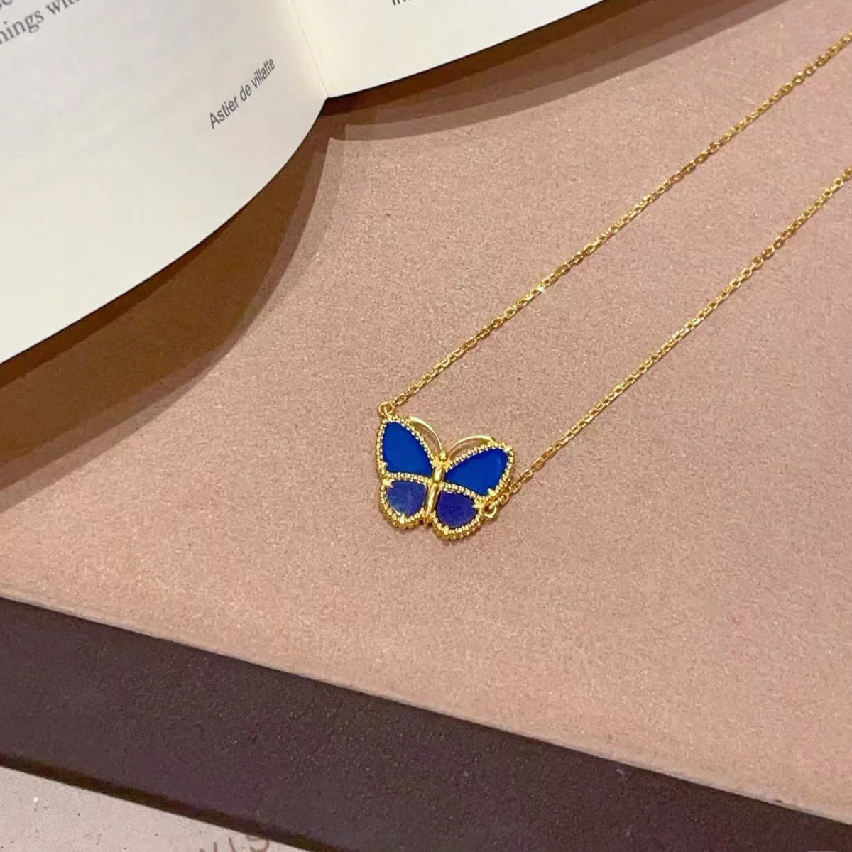 [⭐Renara]  2026 NEW LUCKY BUTTERFLY 1 MOTIFS NECKLACE