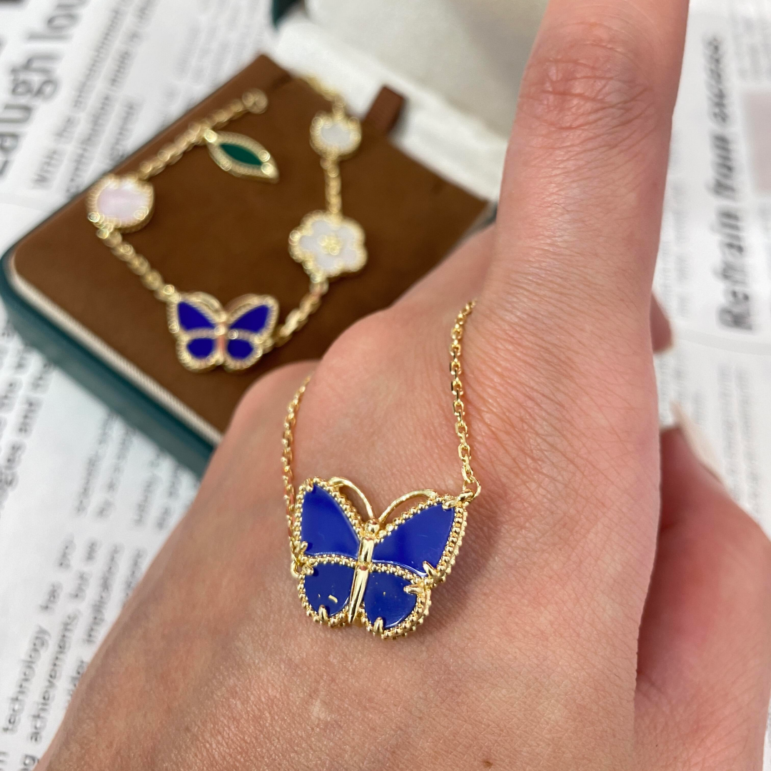 [⭐Renara]  2026 NEW LUCKY BUTTERFLY 1 MOTIFS NECKLACE