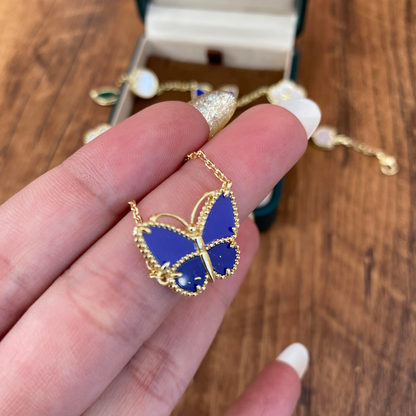 [⭐Renara]  2026 NEW LUCKY BUTTERFLY 1 MOTIFS NECKLACE