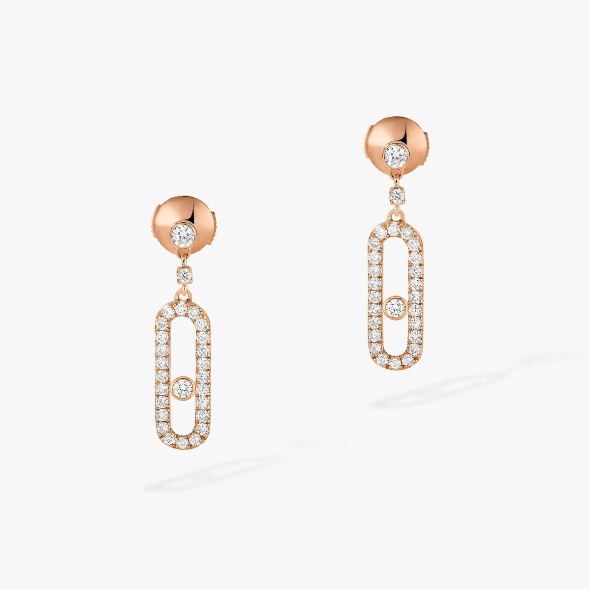 [⭐Renara]DORMEUSES MOVE UNO DIAMOND EARRINGS
