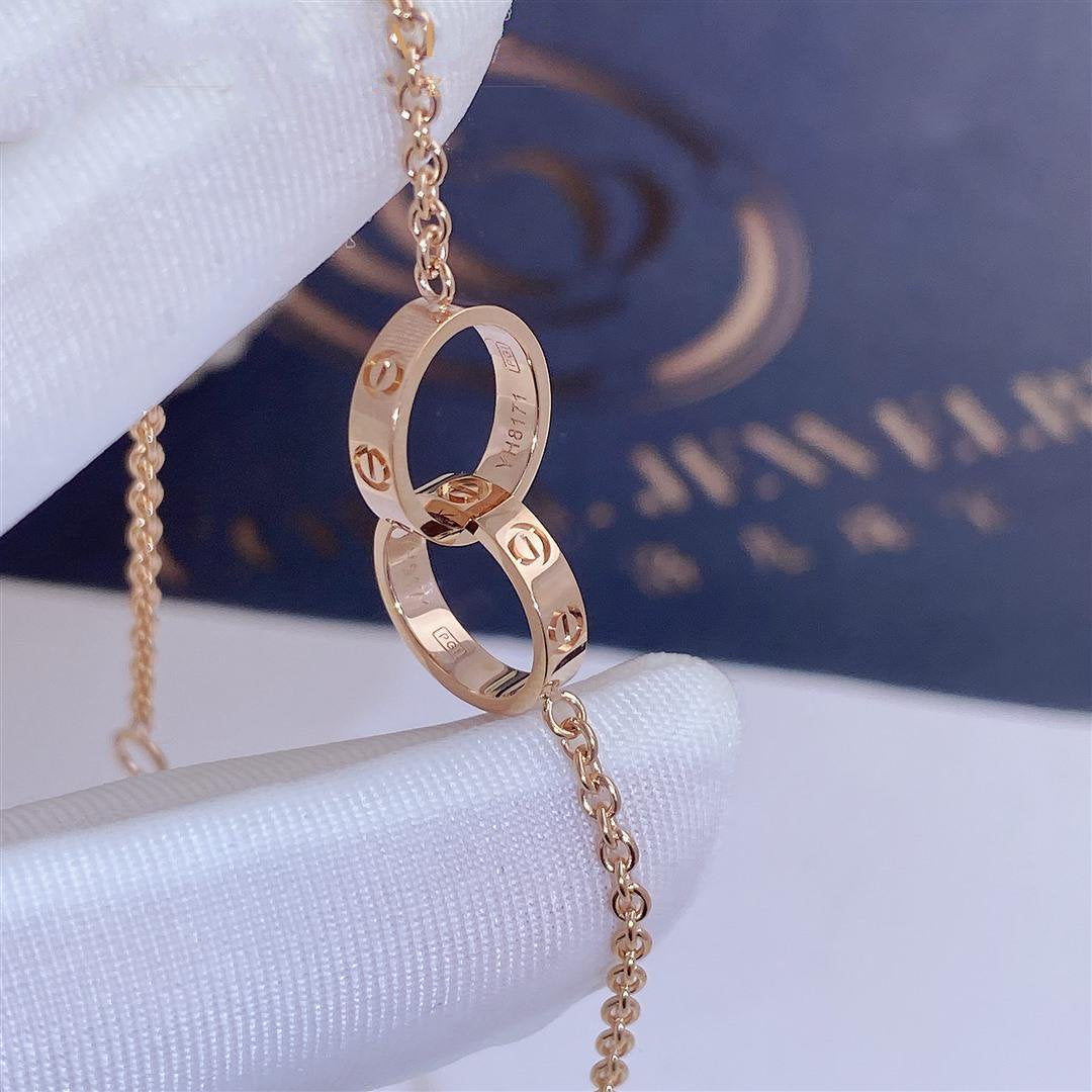 [⭐Renara]LOVE BRACELET DOUBLE RING