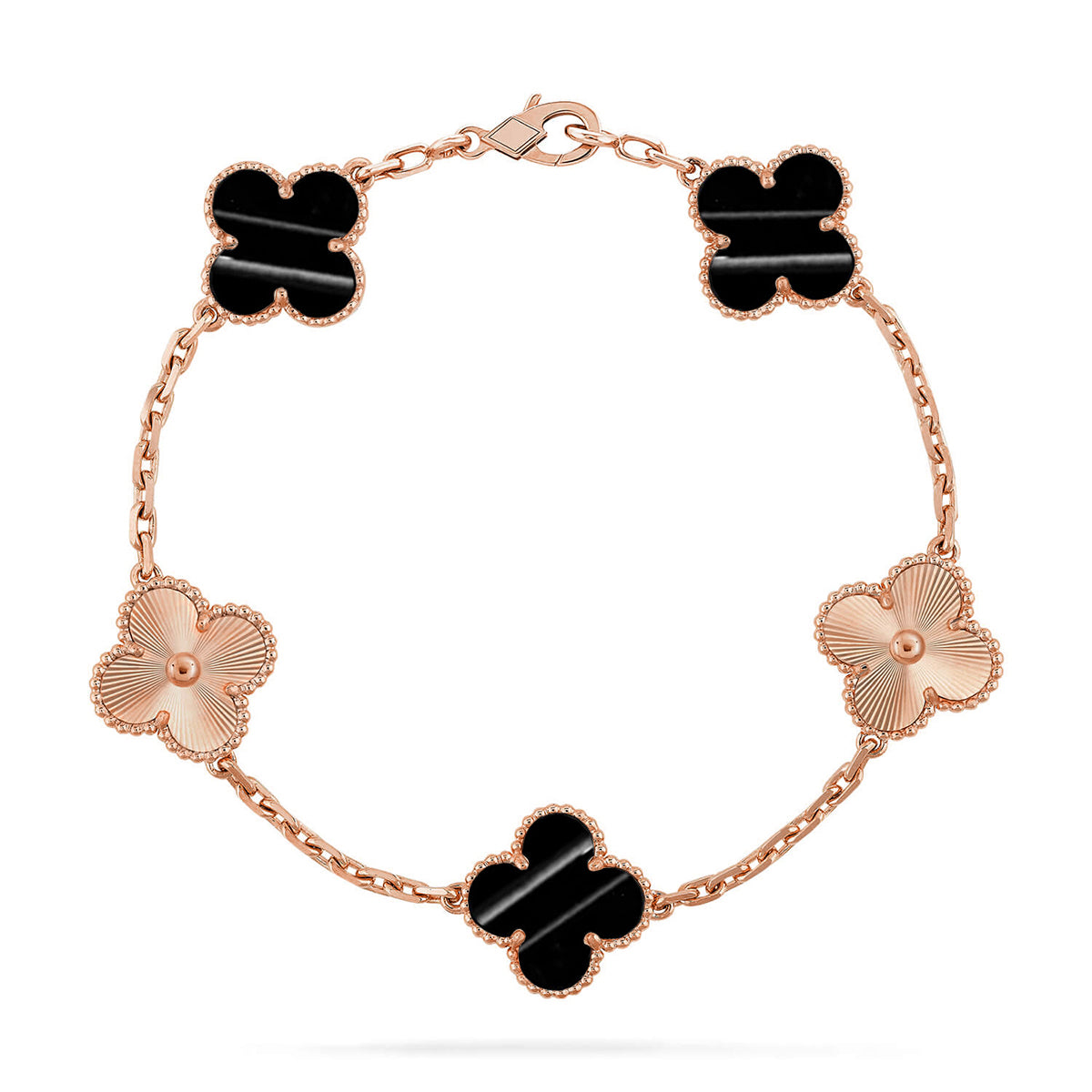 [⭐Renara] CLOVER 5 MOTIF PULSAR STONE BRACELET COLLECTION