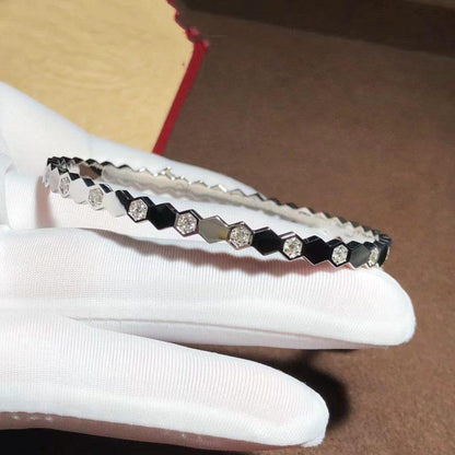 [⭐Renara]BEE LOVE SILVER DIAMOND BRACELET
