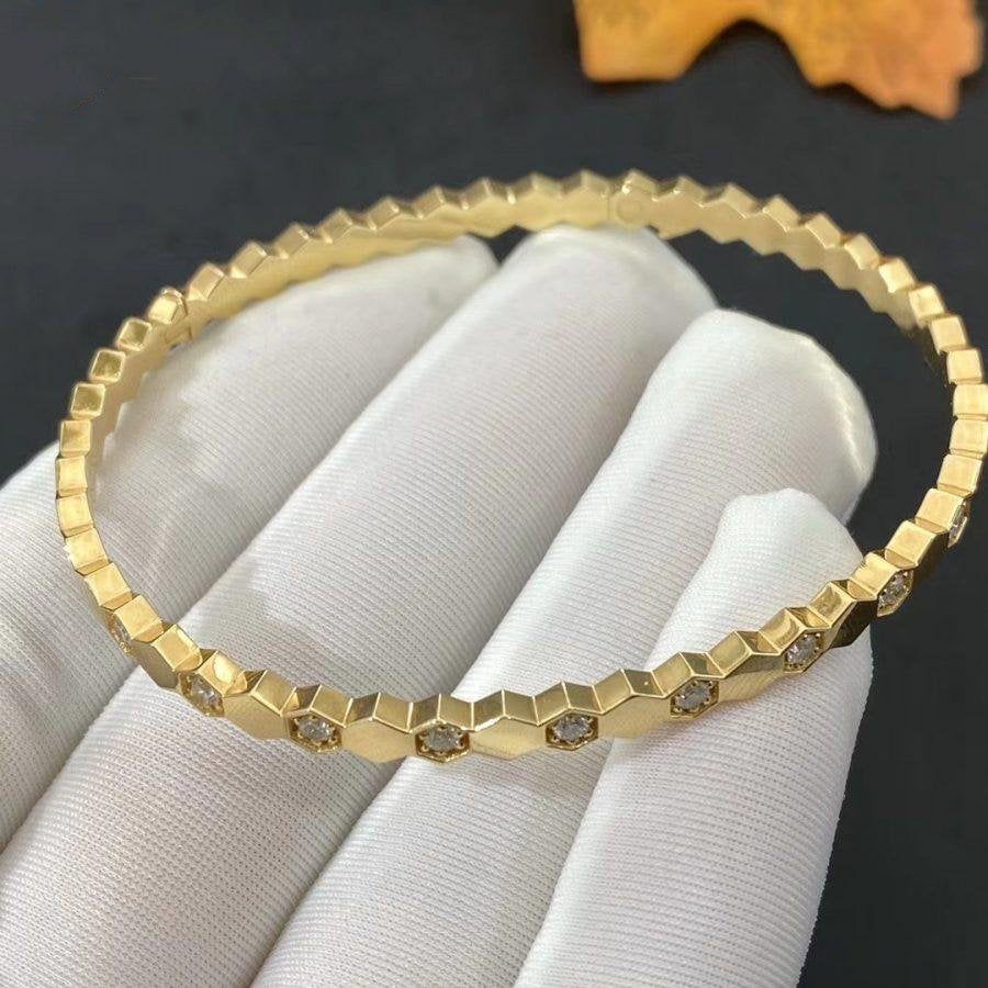 [⭐Renara]BEE LOVE GOLD DIAMOND BRACELET