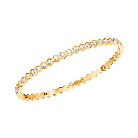 [⭐Renara]BEE LOVE GOLD BRACELET FULL DIAMOND